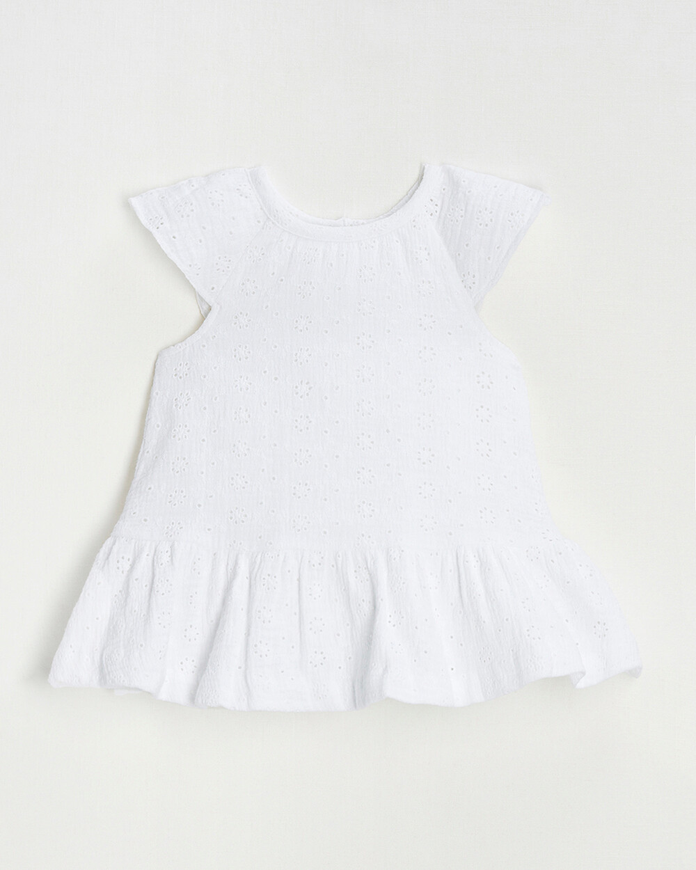 Robe en broderie anglaise Coloris écru Natalys