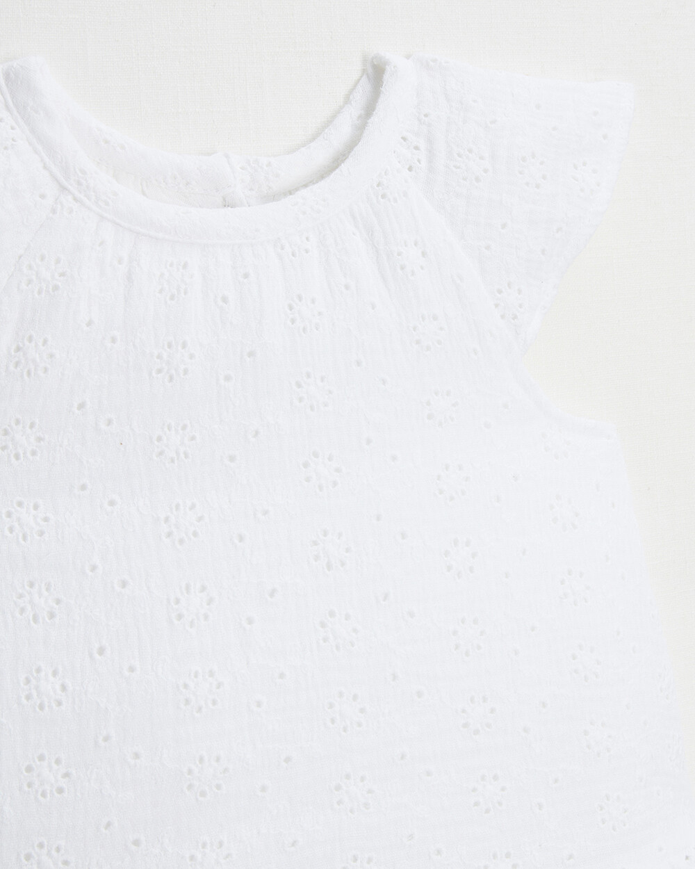 Robe en broderie anglaise Coloris écru Natalys