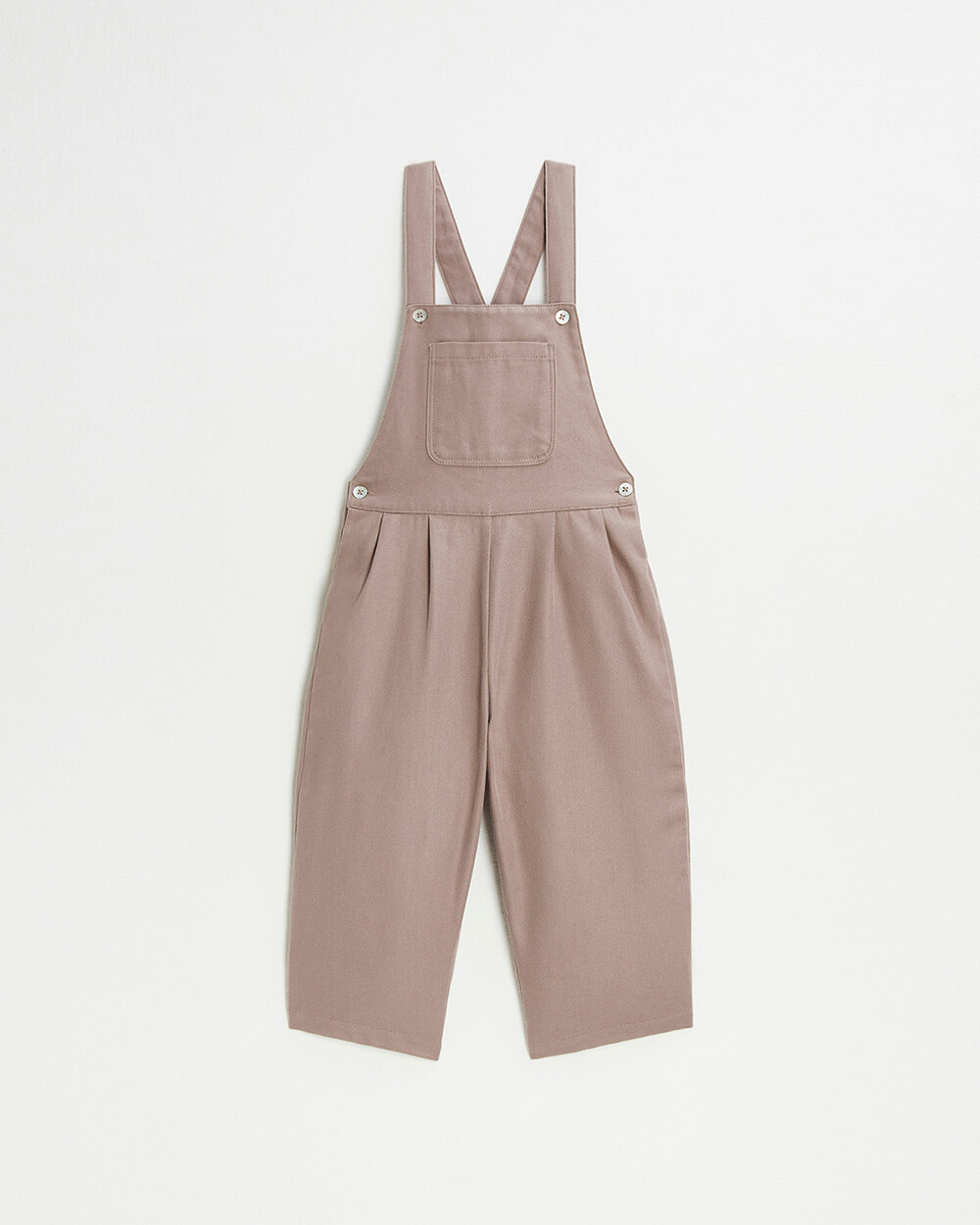 Salopette en twill Coloris rose Natalys