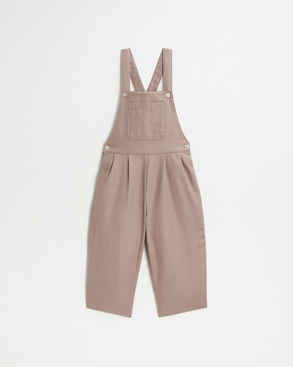 Salopette en twill Coloris rose Natalys
