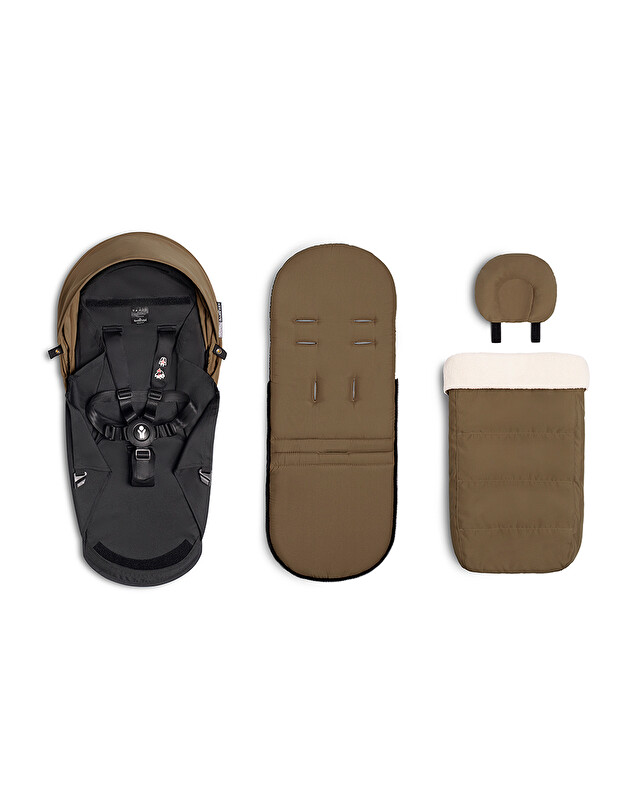 Pack poussette nouveau-né YOYO 0+ Coloris toffee  Stokke