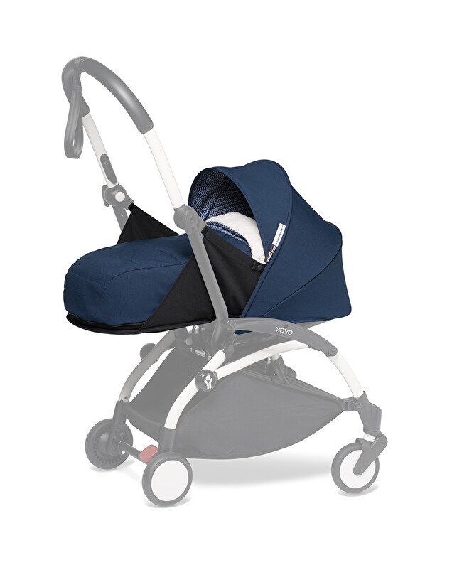Pack poussette nouveau-né YOYO 0+ Coloris bleu marine  Stokke