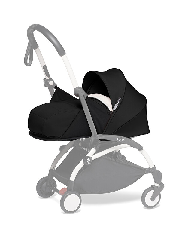 Pack poussette nouveau-né YOYO 0+ Coloris noir  Stokke