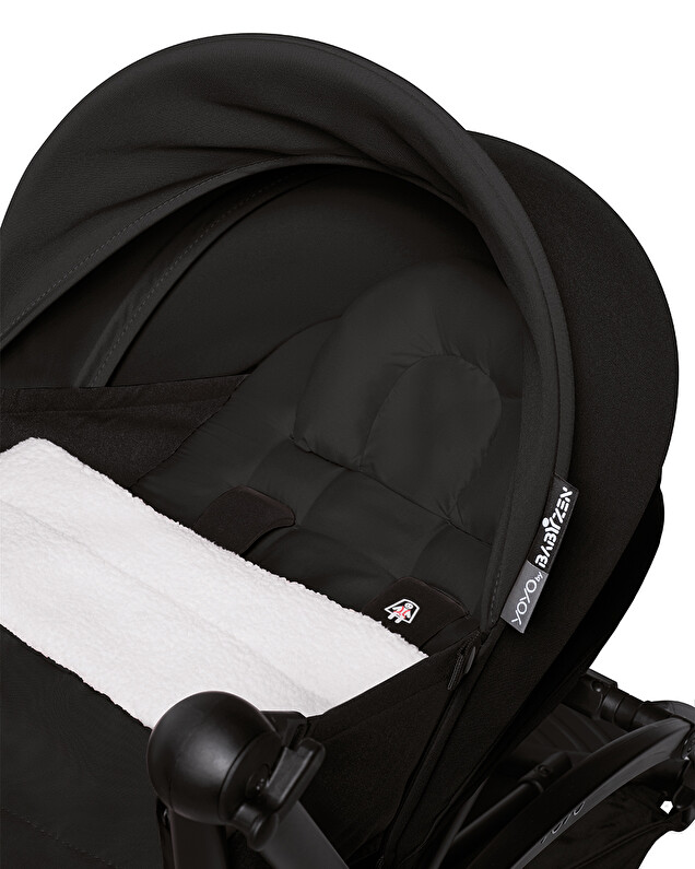 Pack poussette nouveau-né YOYO 0+ Coloris noir  Stokke
