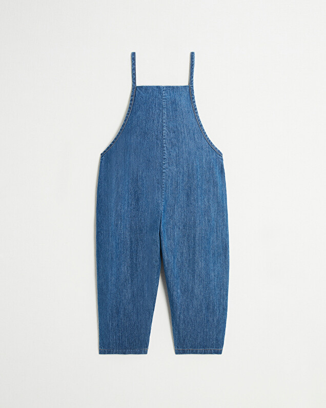 Combinaison en denim Coloris bleu Natalys