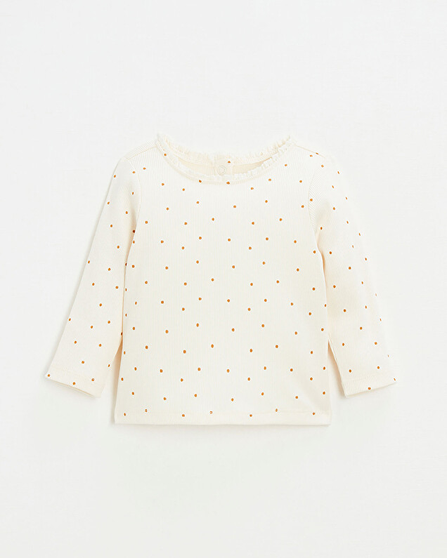 Tee-shirt imprimé pois Coloris écru  Natalys