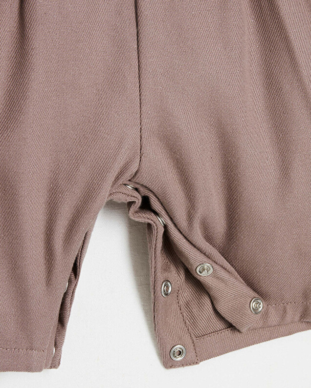 Salopette en twill Coloris rose  Natalys