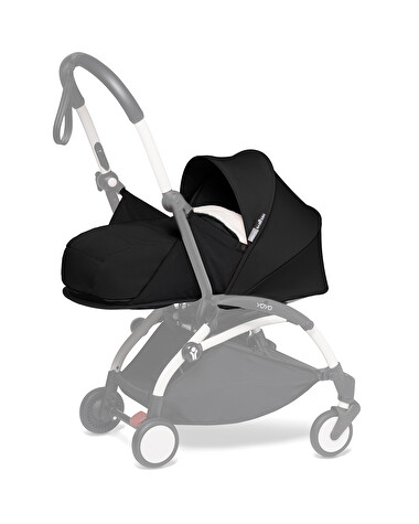 Pack poussette nouveau-n&eacute; YOYO 0+ Coloris noir  Stokke