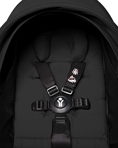 Pack poussette nouveau-n&eacute; YOYO 0+ Coloris noir  Stokke