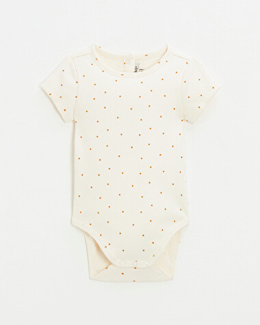 Body manches courtes Imprim&eacute; pois  Natalys