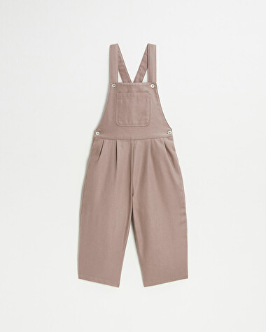Salopette en twill Coloris rose  Natalys