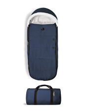 Chancelière poussette YOYO Coloris bleu marine Stokke