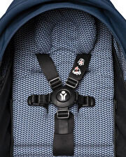 Pack poussette nouveau-né YOYO 0+ Coloris bleu marine Stokke