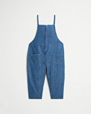 Combinaison en denim Coloris bleu Natalys