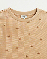 Tee shirt manches courtes Imprim&eacute; soleil  Natalys