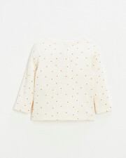 Tee-shirt imprim&eacute; pois Coloris &eacute;cru  Natalys