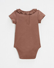Body ajour&eacute;e manches courtes Coloris rose fonc&eacute;  Natalys