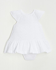 Robe en broderie anglaise Coloris écru Natalys