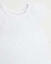 Robe en broderie anglaise Coloris écru Natalys