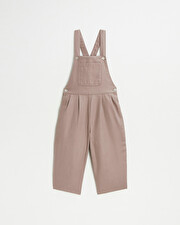 Salopette en twill Coloris rose Natalys