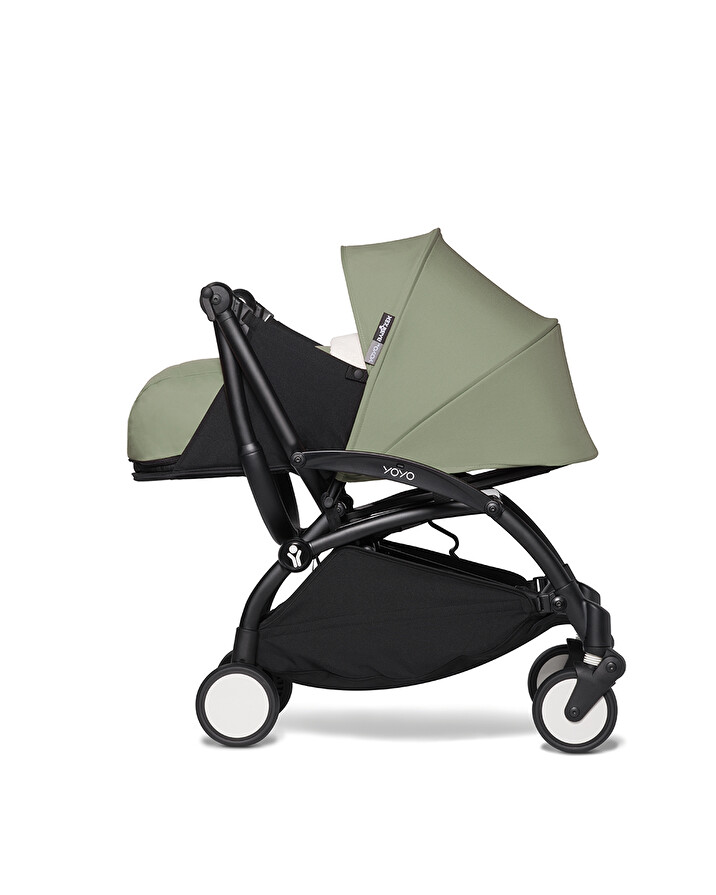 Pack poussette nouveau-né YOYO 0+ Coloris olive Stokke