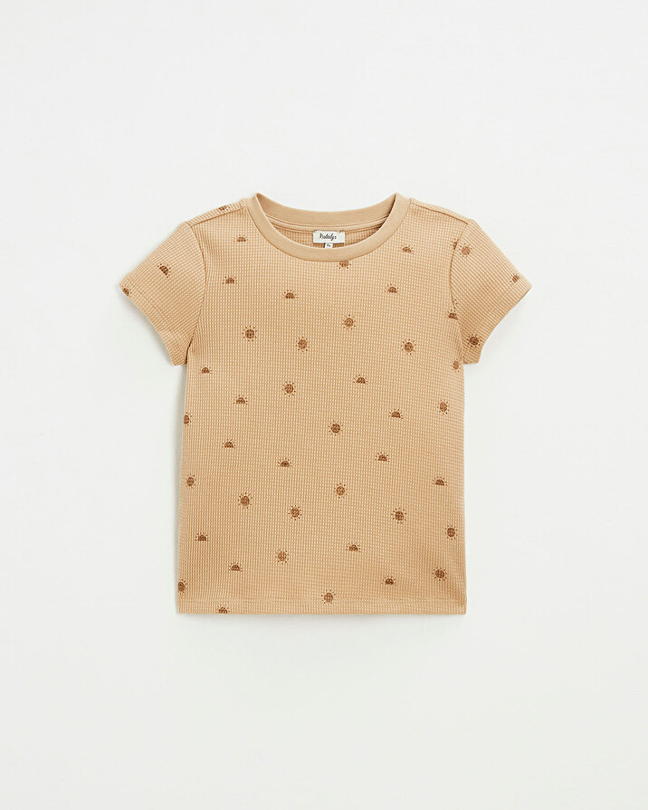 Tee shirt manches courtes Imprim&eacute; soleil  Natalys