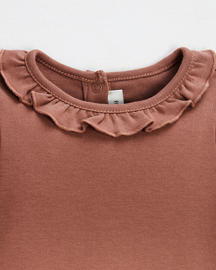 Body ajour&eacute;e manches courtes Coloris rose fonc&eacute;  Natalys