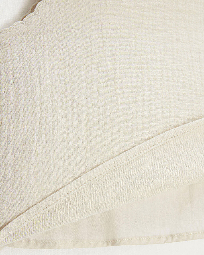 Blouse sans manches brodée Coloris naturel Natalys
