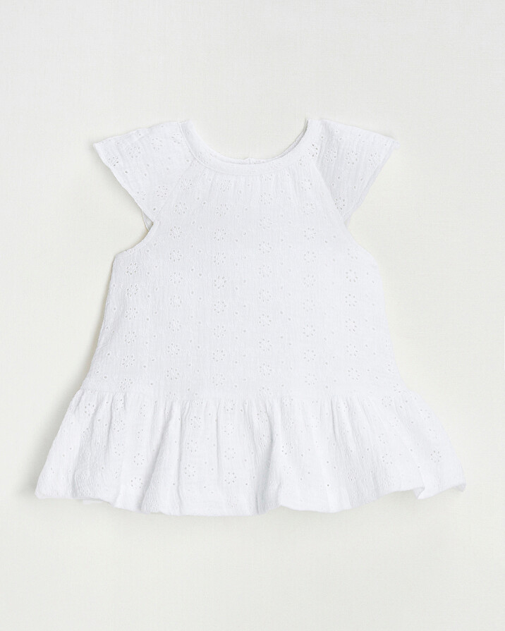 Robe en broderie anglaise Coloris écru Natalys