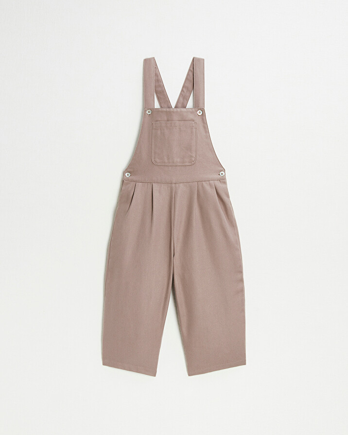 Salopette en twill Coloris rose Natalys