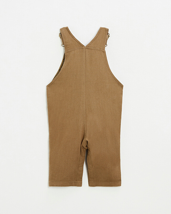 salopette en toile de coton Coloris marron  Natalys