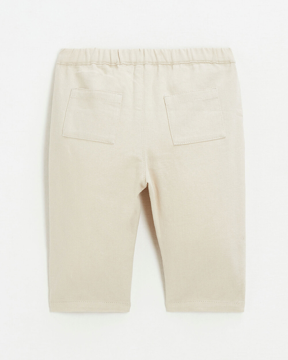 Pantalon en toile Coloris beige Natalys