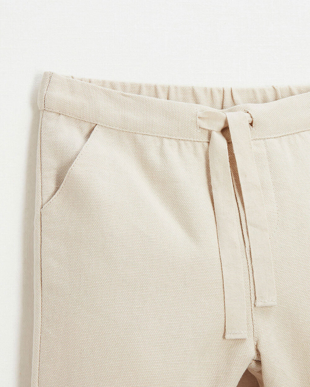 Pantalon en toile Coloris beige Natalys