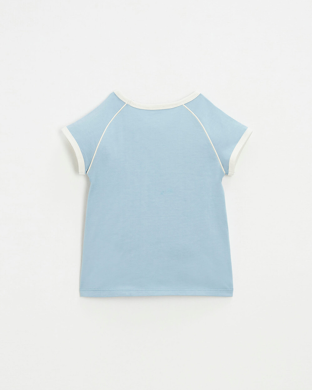 Tee shirt manches courtes Coloris bleu gris Natalys