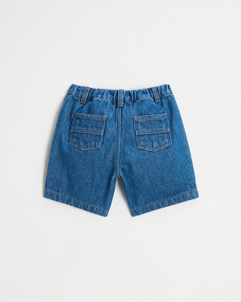 Bermuda en denim brut Coloris bleu foncé Natalys