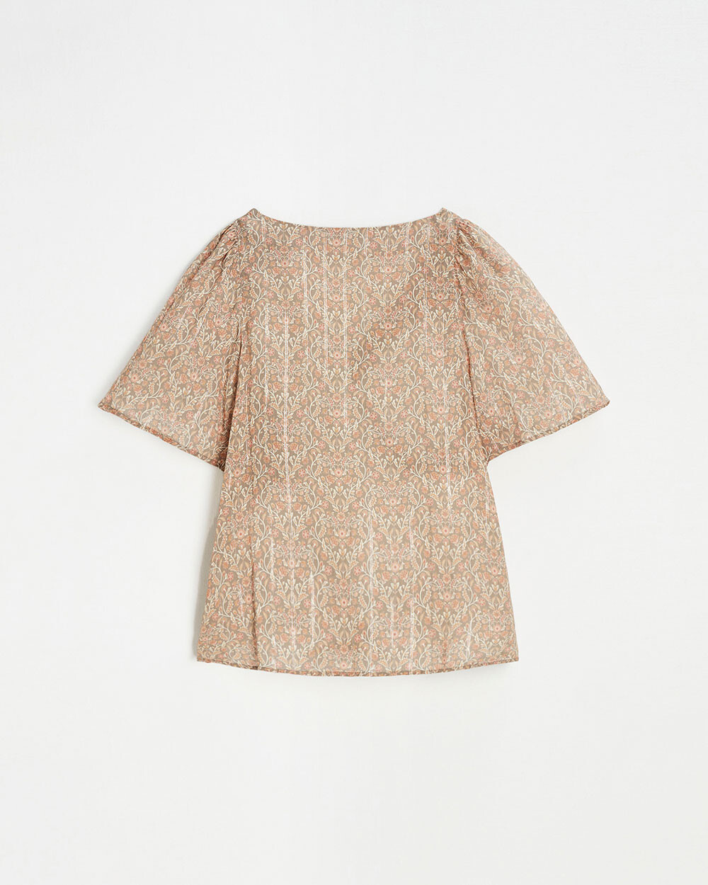 Blouse manches courtes Imprimé fleurs Natalys