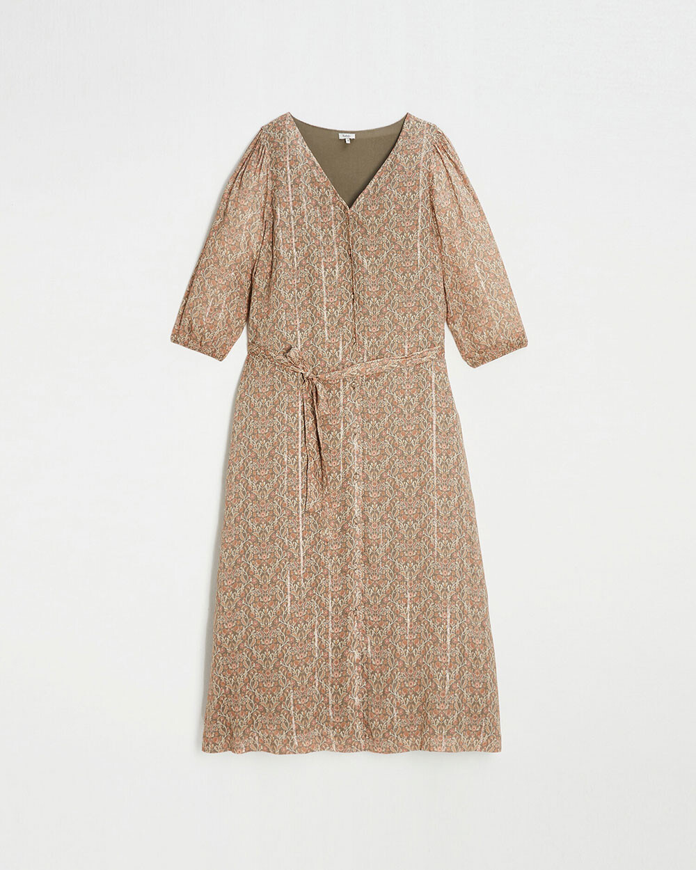 Robe de grossesse Imprim&eacute; fleurs  Natalys