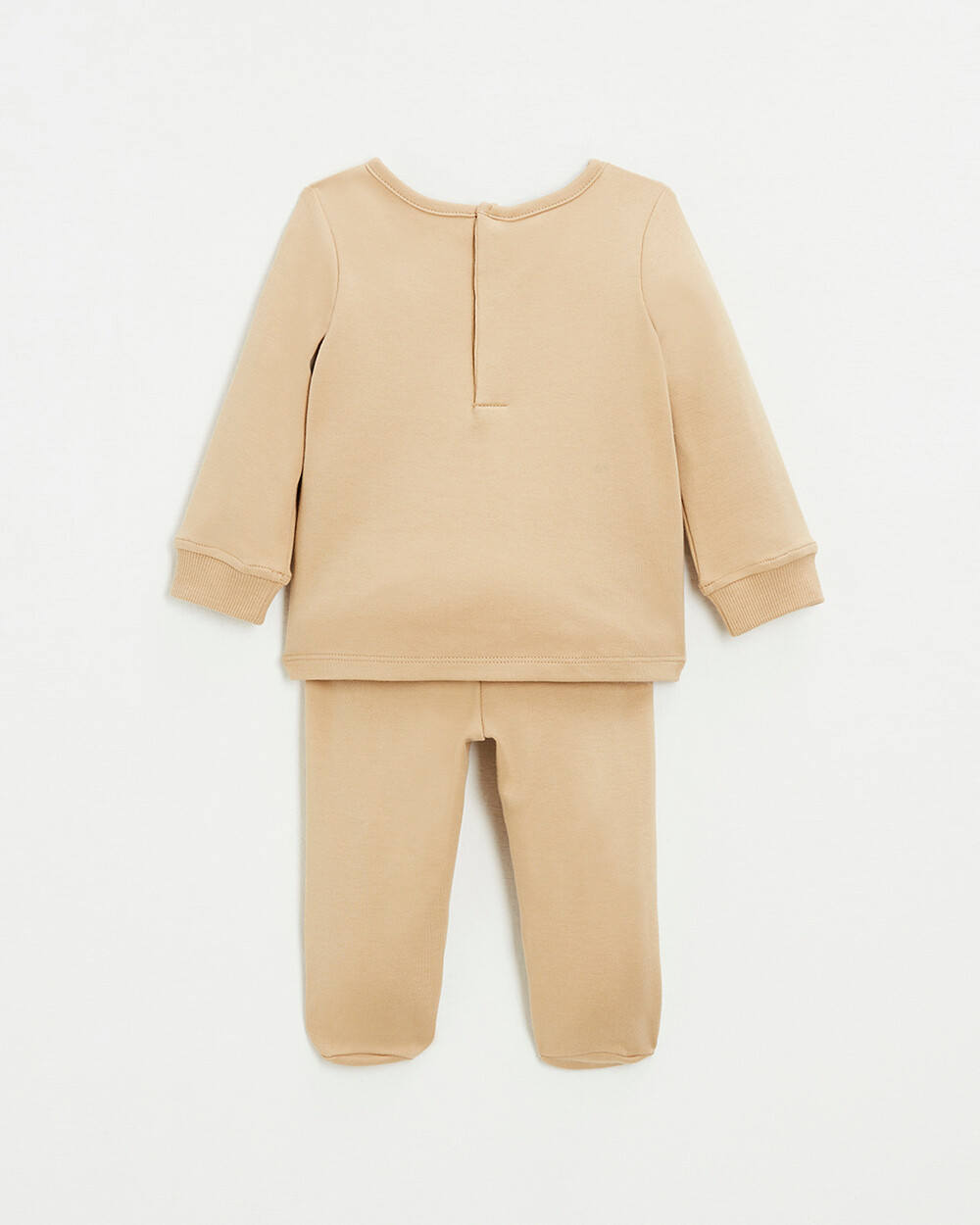 Pyjama 2 pièces en coton Coloris camel Natalys