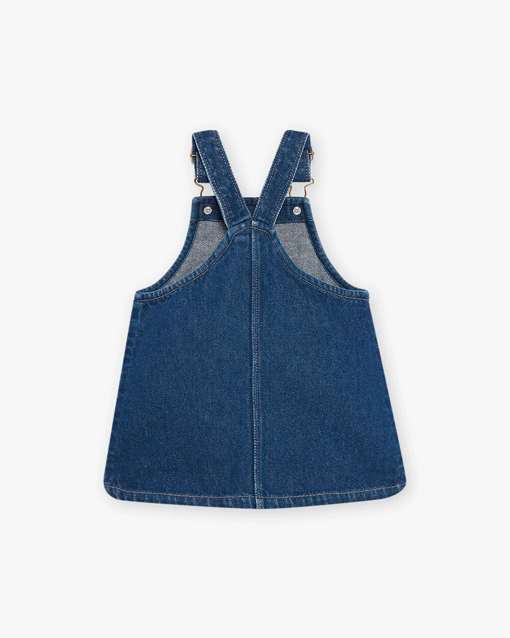 Robe salopette en jean Coloris bleu  Natalys