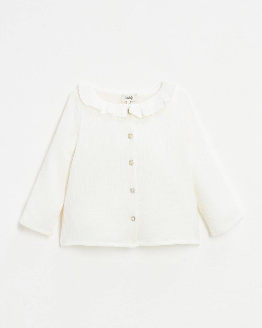 Blouse bébé en gaze de coton bio Natalys