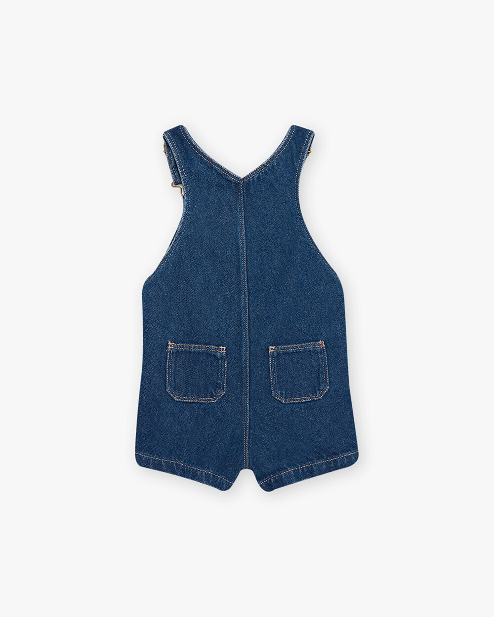 Salopette courte en denim Coloris bleu Natalys
