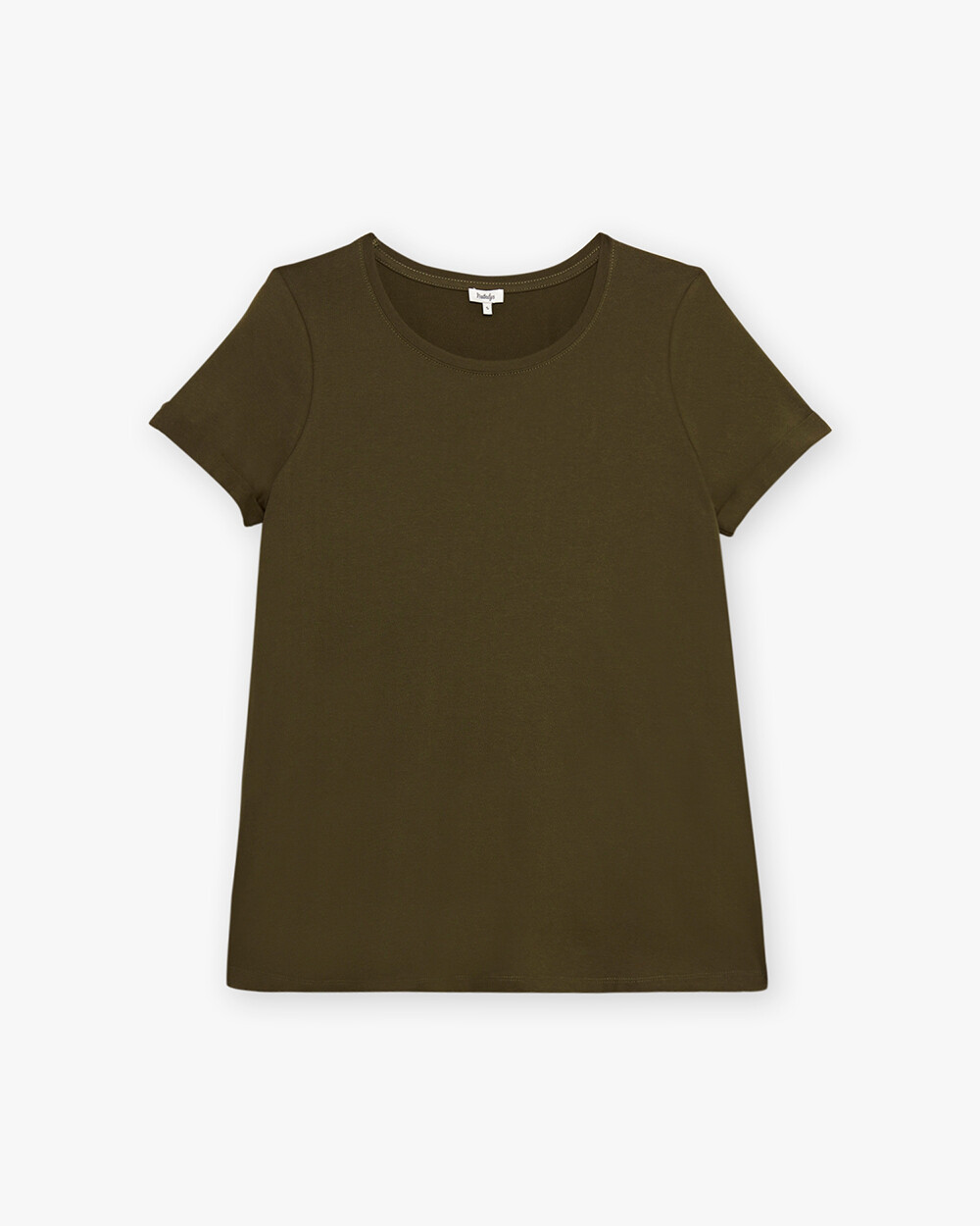 Tee-shirt kaki En coton bio Natalys