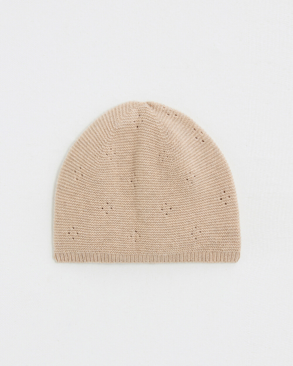 Bonnet en tricot ajourée Natalys