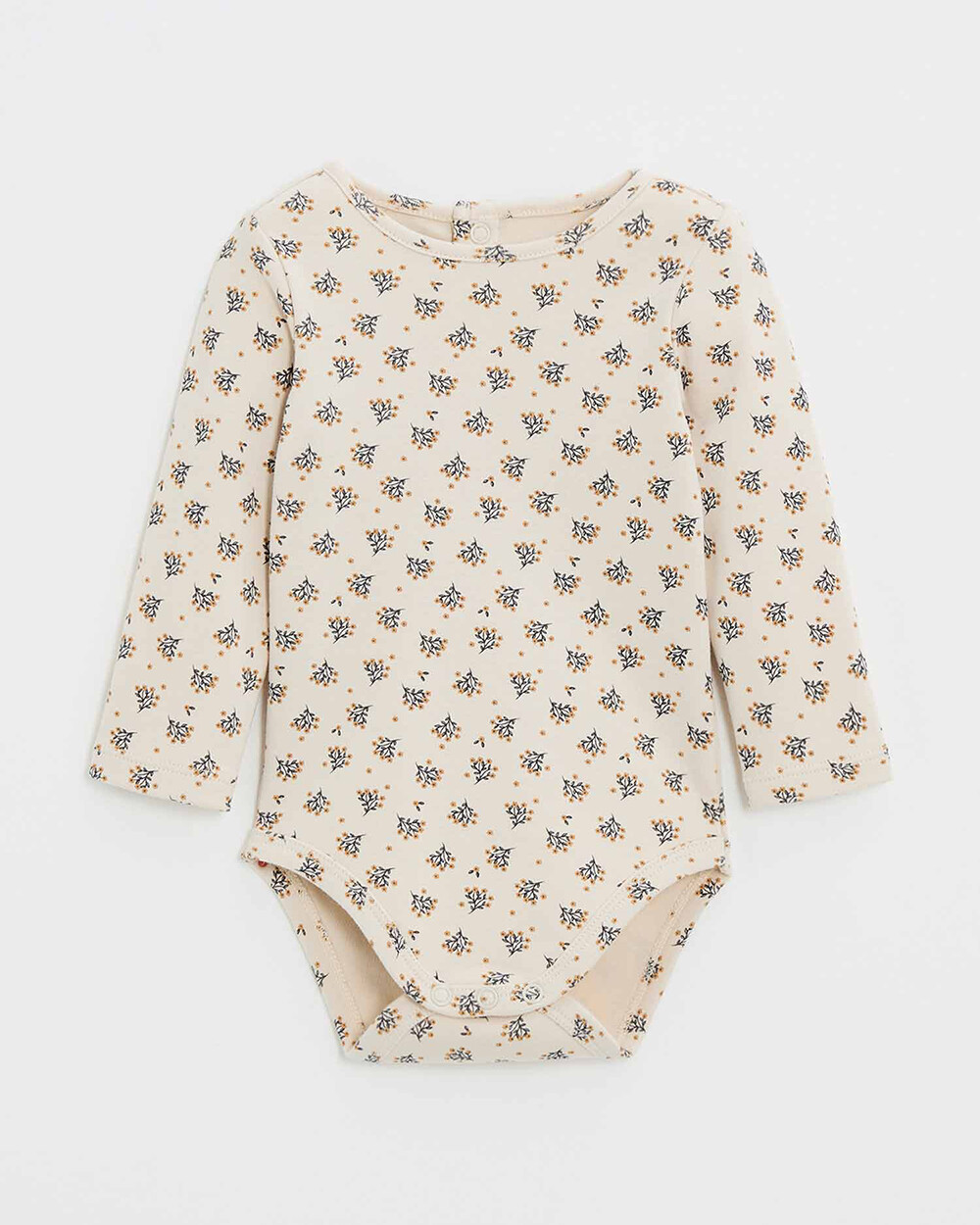 Body manches longues imprimé Imprimé boutons d'or Natalys