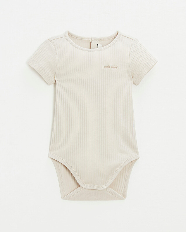 Body manches courtes Coloris naturel Natalys