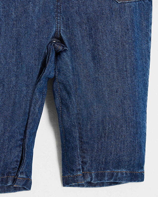 Combinaison en denim Coloris bleu Natalys