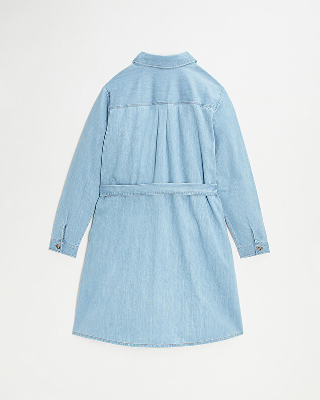 Robe de grossesse en denim Coloris bleu clair Natalys