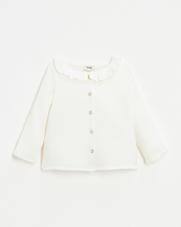 Blouse bébé en gaze de coton bio Natalys