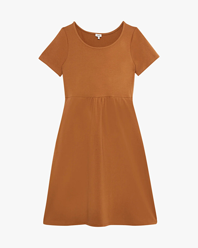 Robe à fronces En coton bio Natalys