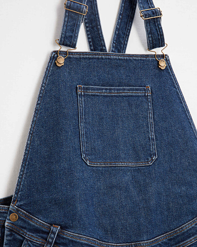 Salopette future maman en denim Coloris bleu  Natalys